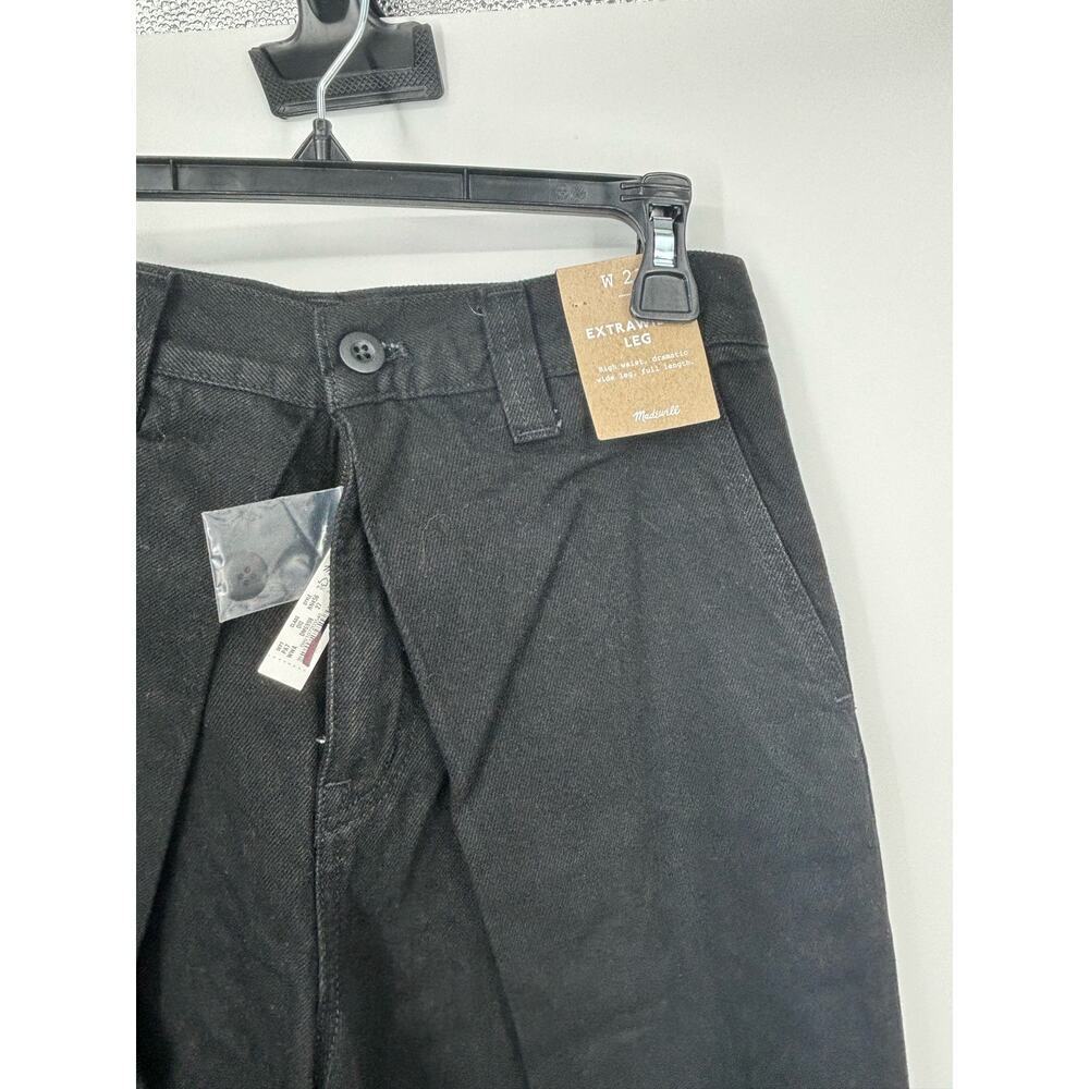 Madewell Extrewide-Leg Trouser Jeans in Wilkes Wash: Pleat Edition Size W27 - Picture 5 of 5